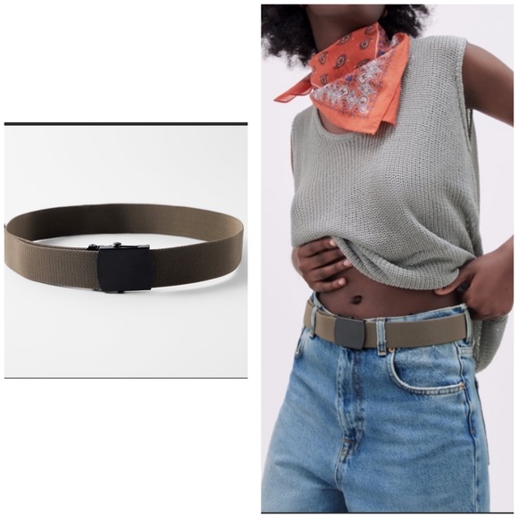 Zara Accessories - Zara metal buckle belt